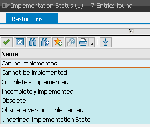 SNOTE Implementation Status